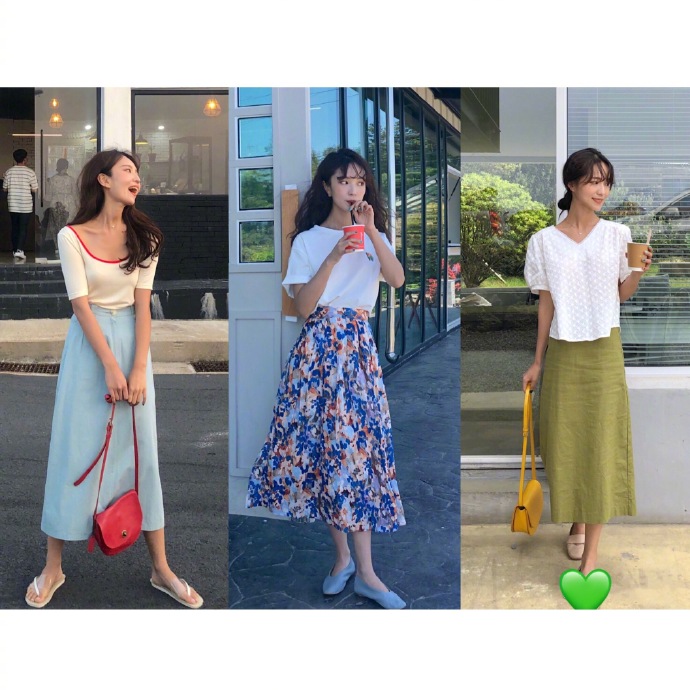 半身裙小个子碎花显瘦,半身裙小个子显瘦碎花直筒