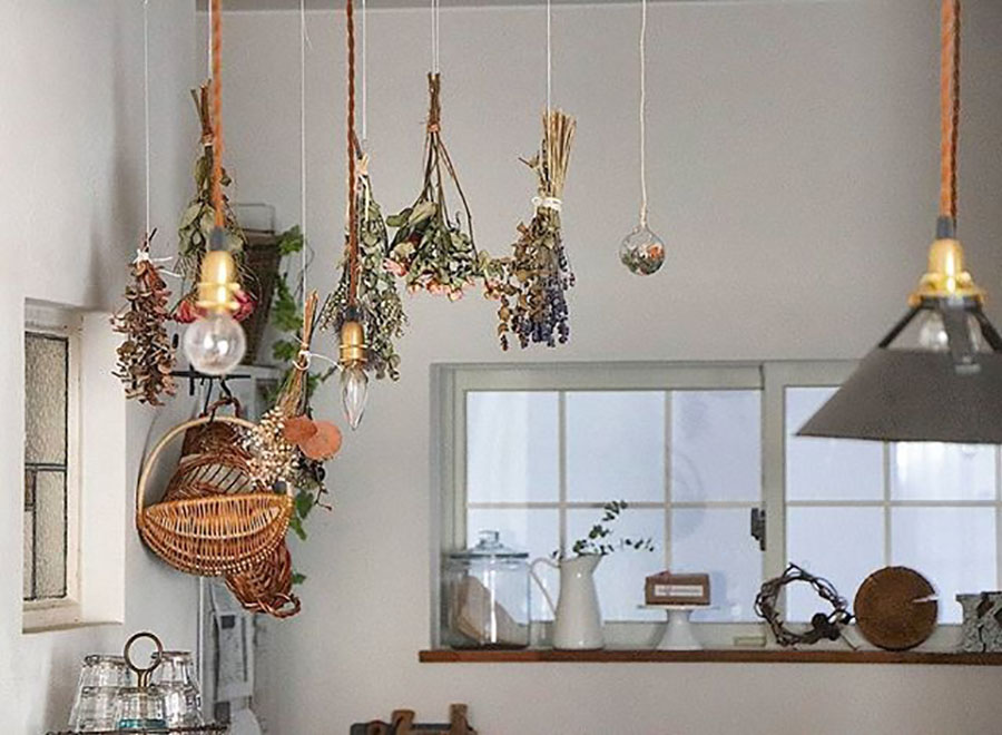 ins风房间干花布置用品,家居干花布置