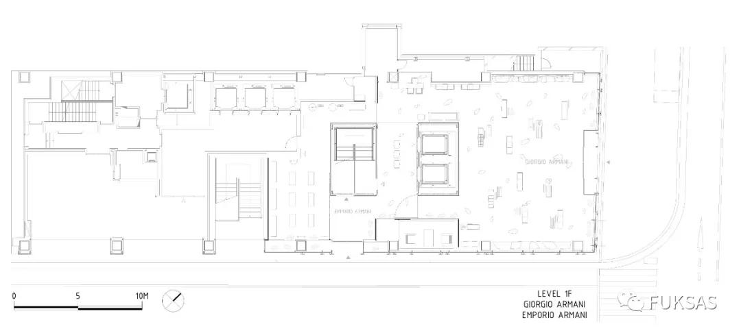 阿玛尼奢侈品店设计,阿玛尼旗舰店设计案例