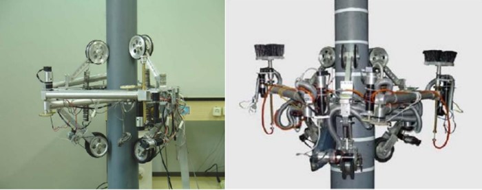爬杆机器人主要原理,一种新型爬杆机器人