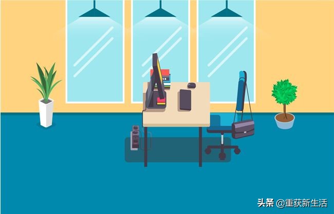 正确摆放显示器,正确放电脑位置