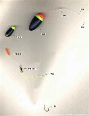 海竿串钩线组正确绑法图解,海竿钓鱼怎么绑线方法图解