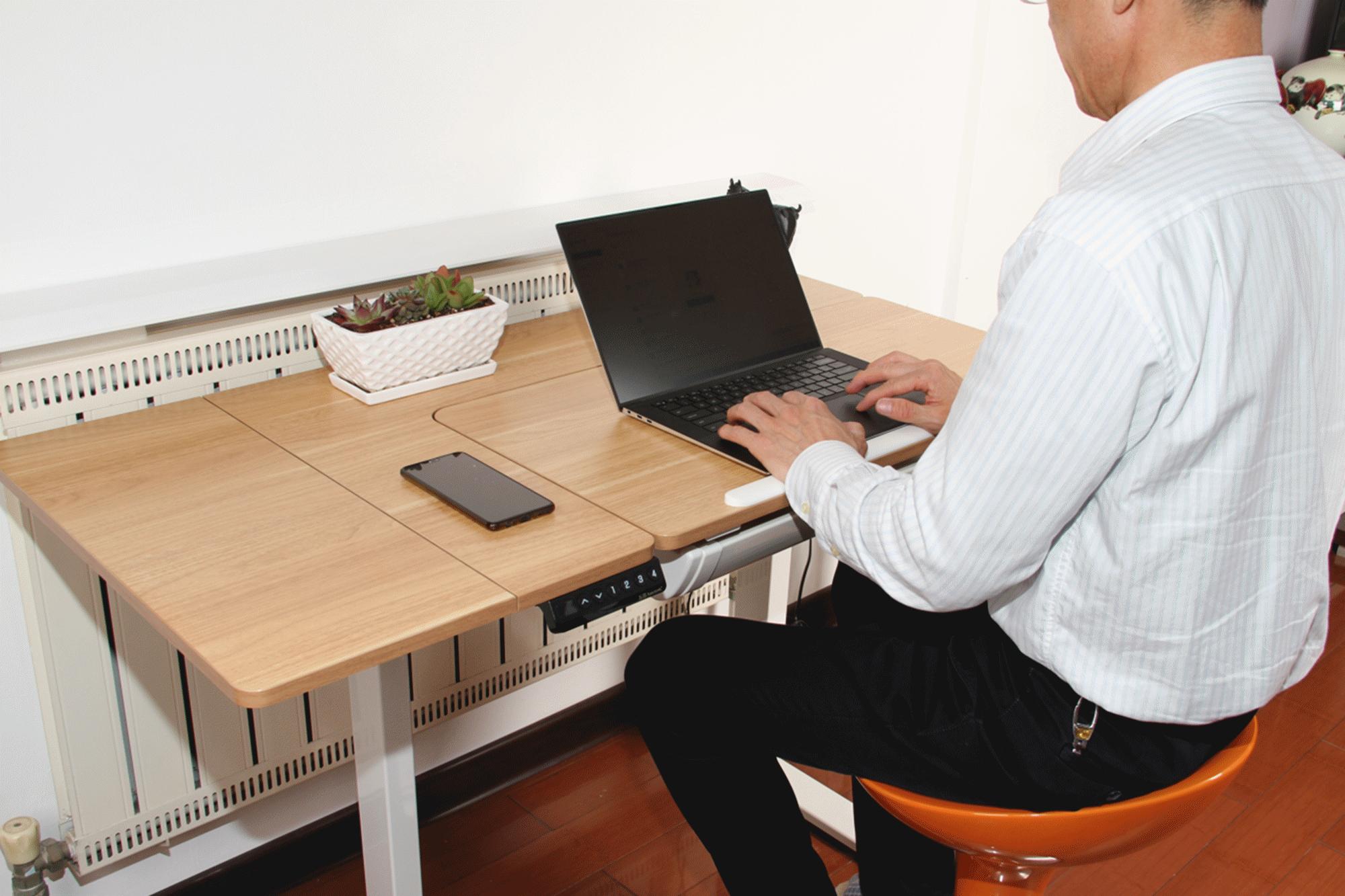 两千元以内电动升降桌，冠军孙杨推荐乐歌新品，伏案苦读不再腰酸