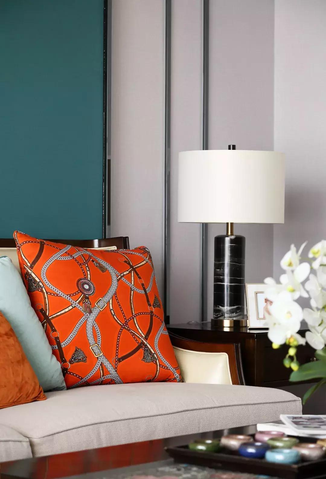 中式简美混搭效果图,现代中式时尚风格装修全屋效果图