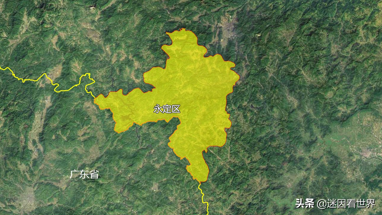 9张地形图,快速了解福建省龙岩市的7个市辖区县市