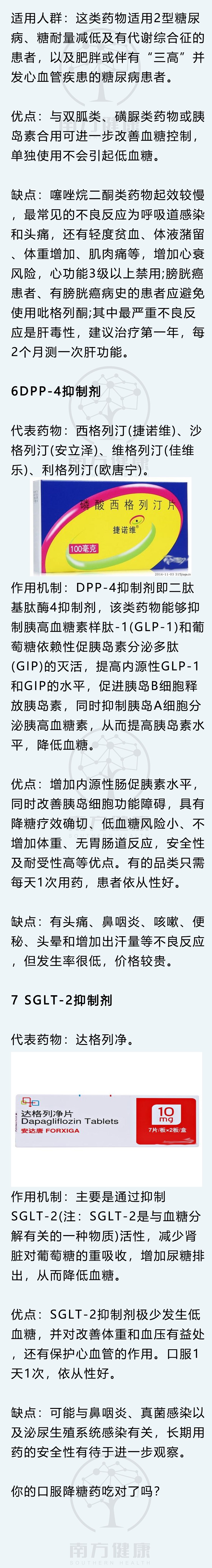 降糖药类药哪种药降糖快副作用小,7类降糖药