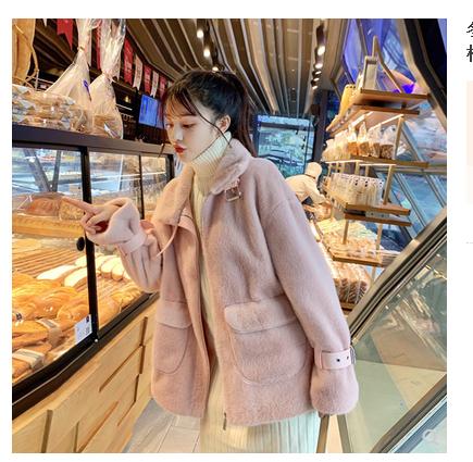 冬季韩版羊羔毛棉服,双面羊羔绒棉服推荐