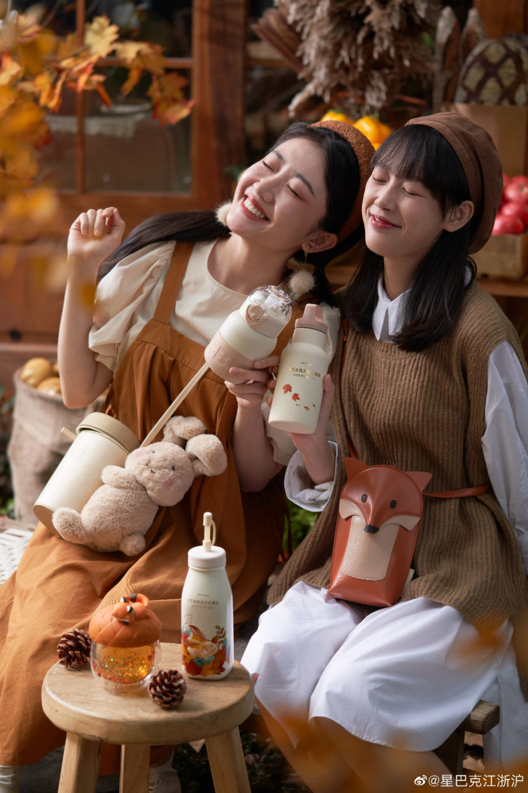 星巴克杯子2020圣诞双杯礼盒,星巴克2023中秋杯子