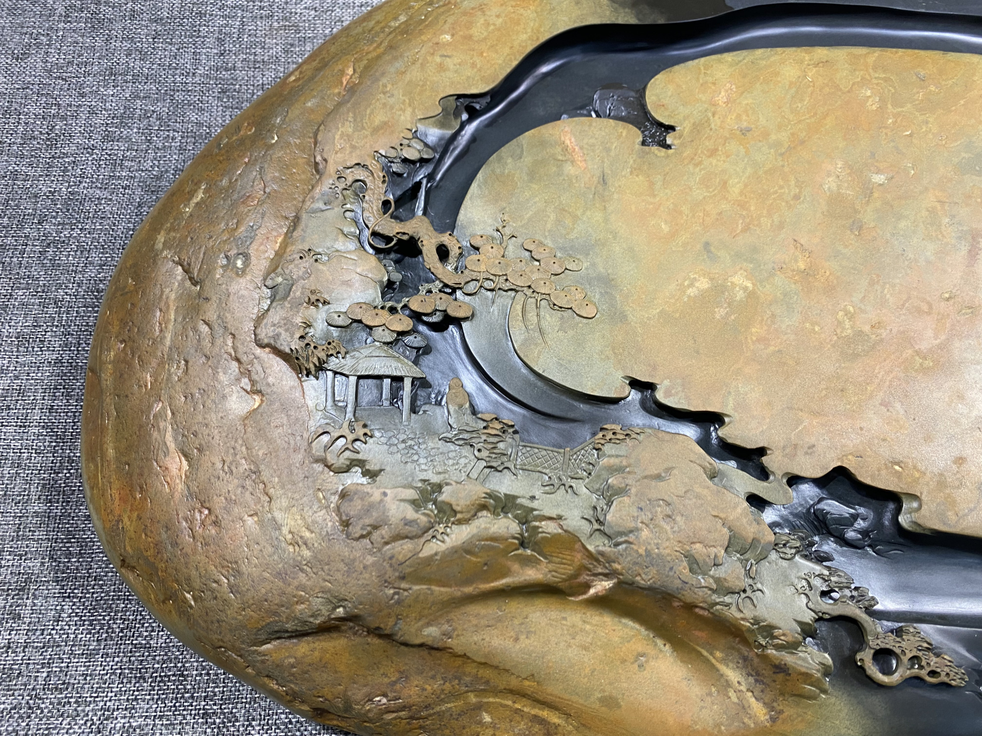 茶盘黑檀木金丝楠木,金丝楠木和黑檀木哪个适合做茶盘