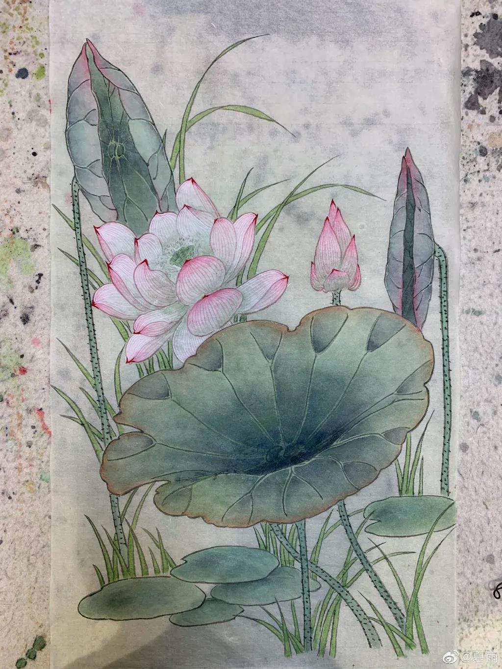 影帝夏雨书法真迹,演员夏雨晒书法作品