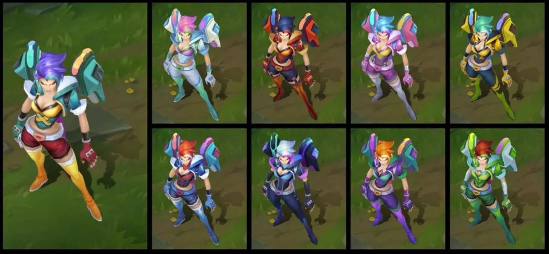 lol新的神话炫彩,lol电玩皮肤大盘点