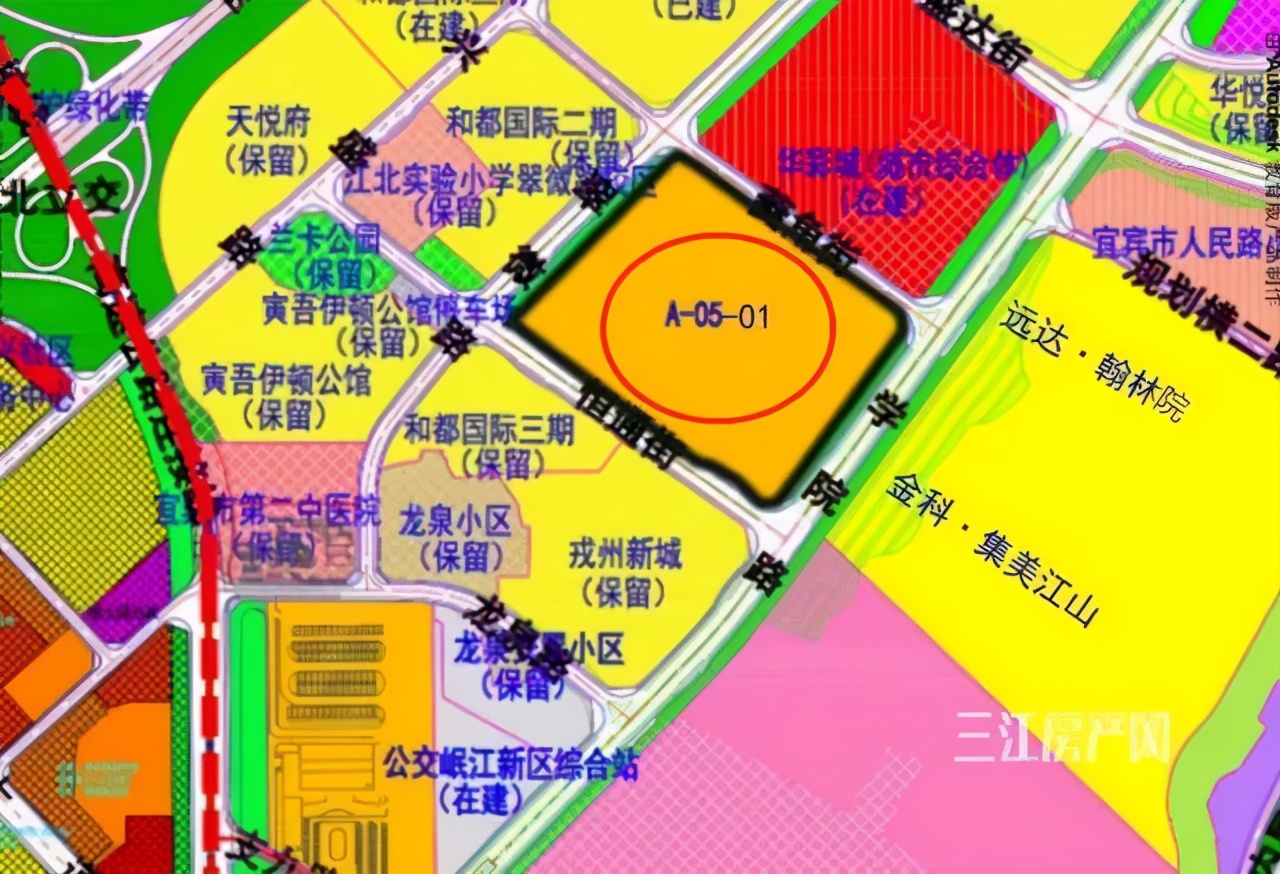 宜宾市一医院西区院区建设项目,宜宾新修一医院附近规划