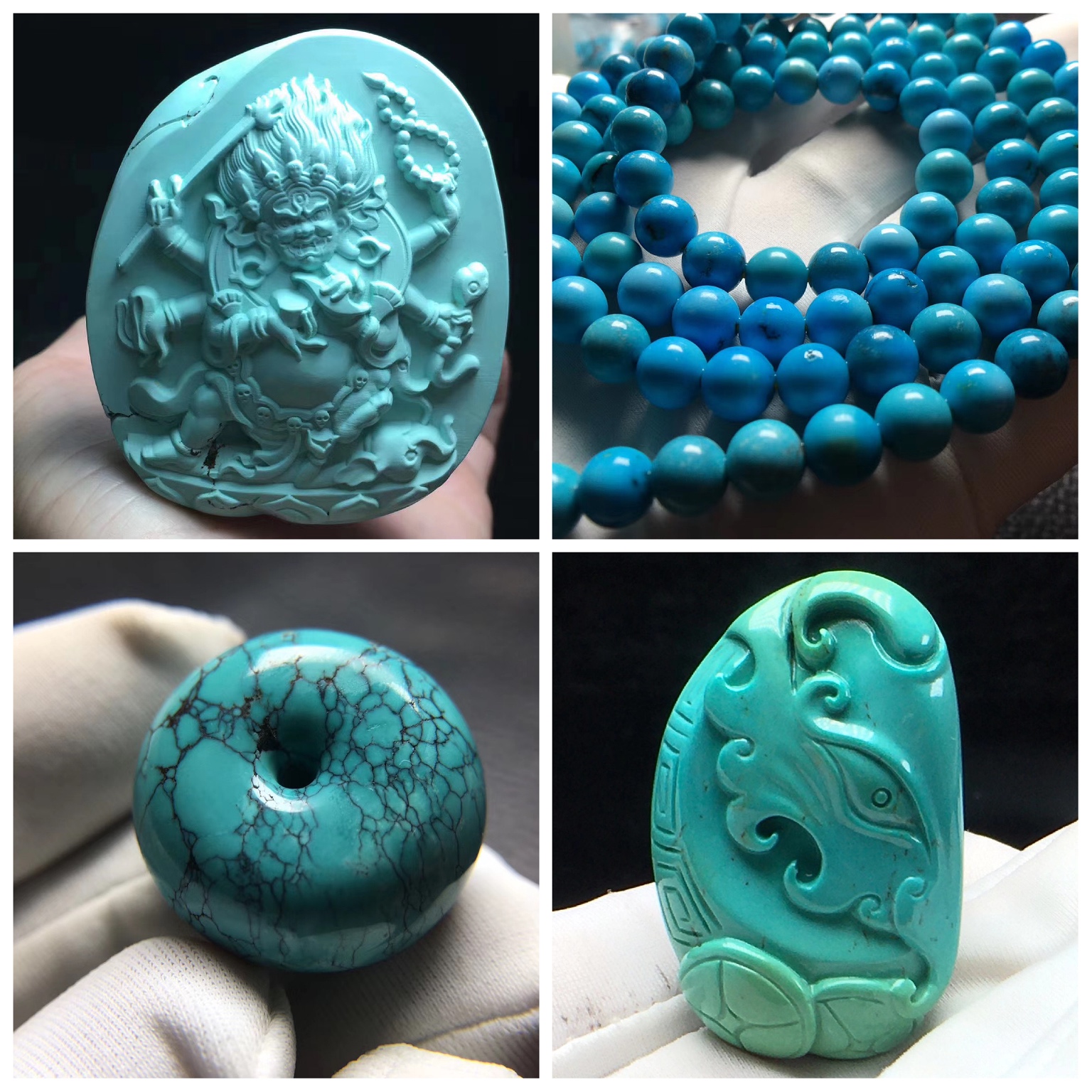 老绿松石与新绿松石价格对比,真正的绿松石价格是多少