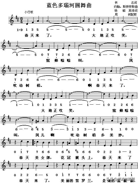 约翰施特劳斯蓝色多瑙河的介绍,小约翰施特劳斯圆舞曲蓝色多瑙河