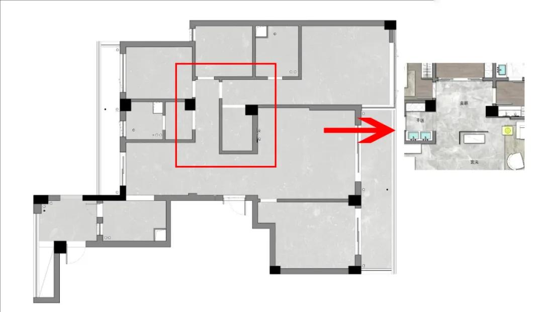 180平大平层轻奢5室两厅三卫装修,180平大平层2000一平的装修效果