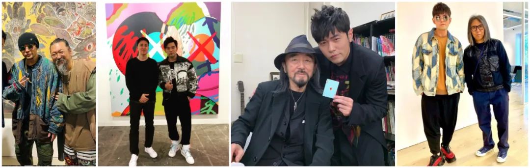 周杰伦发狗照片,周杰伦穿的彩虹鞋