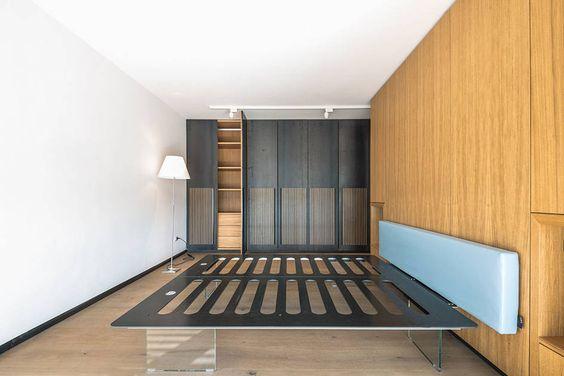 日式床抬高设计,国外节省空间的创意床设计