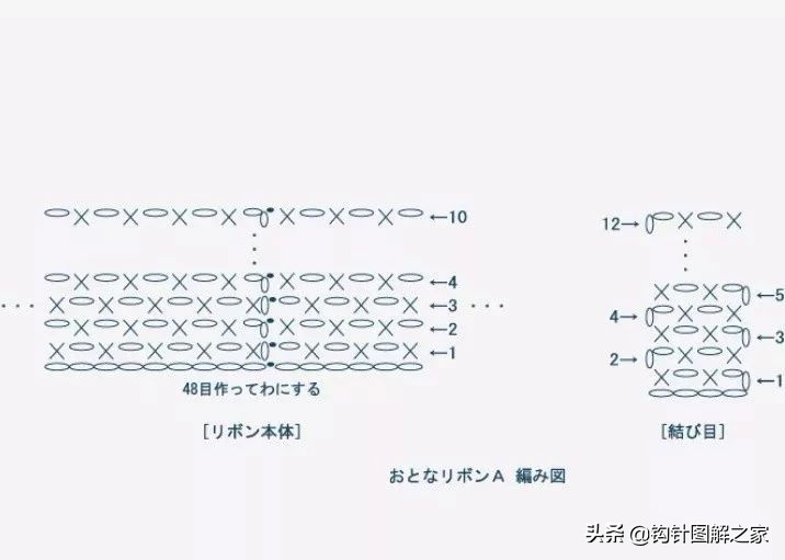 钩针蝴蝶结教程全过程,钩针蝴蝶结图解大全视频