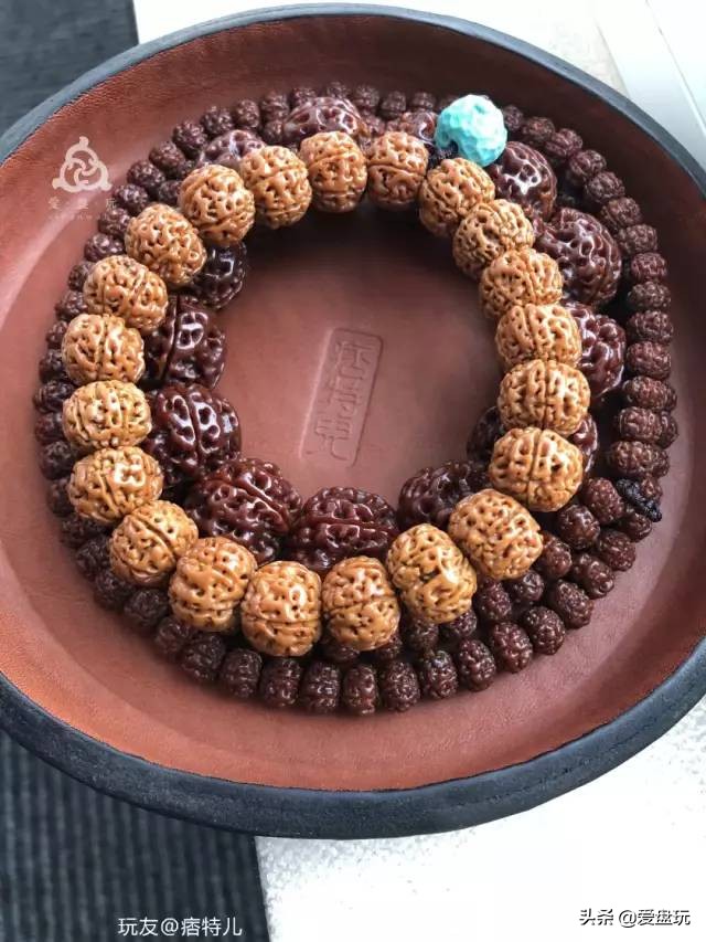 纯手盘完全玉化的金刚,纯手捻金刚菩提