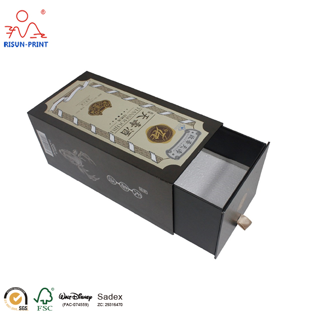 深圳酒包装盒批发定做厂家,点创精品酒盒包装盒定制厂家