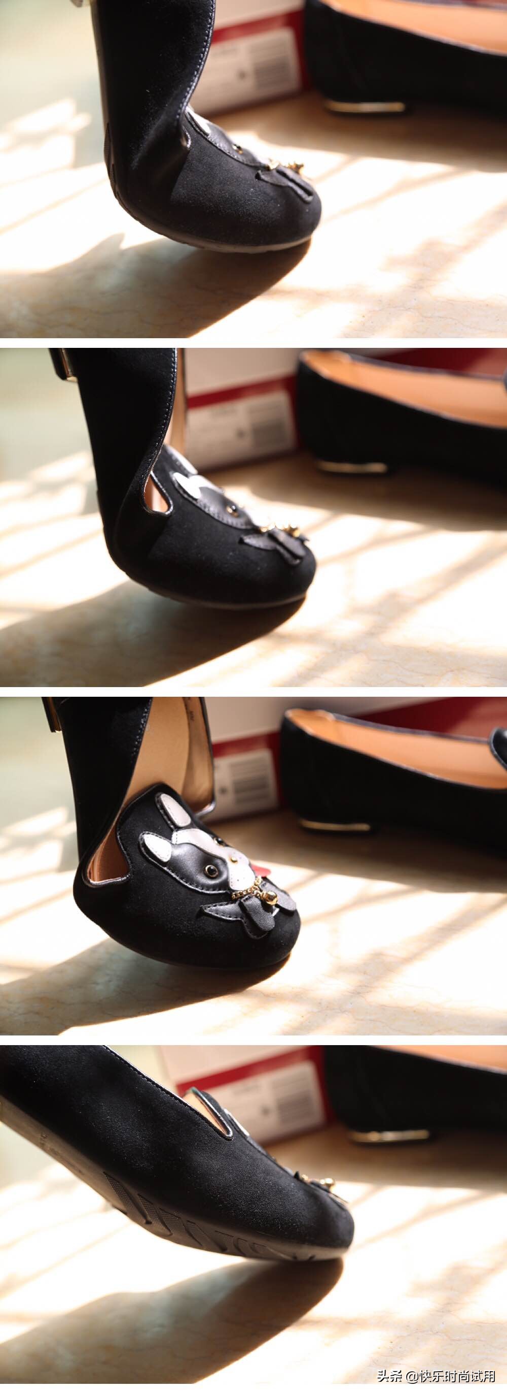 暇步士的鞋子好吗,暇步士新款休闲狗狗平底女单鞋试用介绍