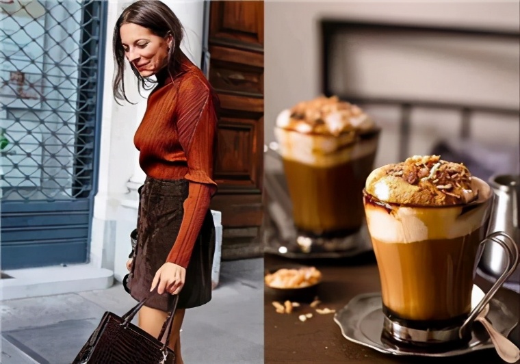 燕麦色针织打底衫,火龙果色针织打底衫