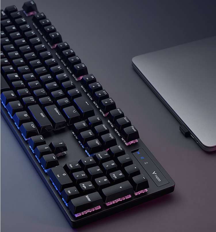 雷柏高端游戏无线套装,雷柏无线键鼠套装