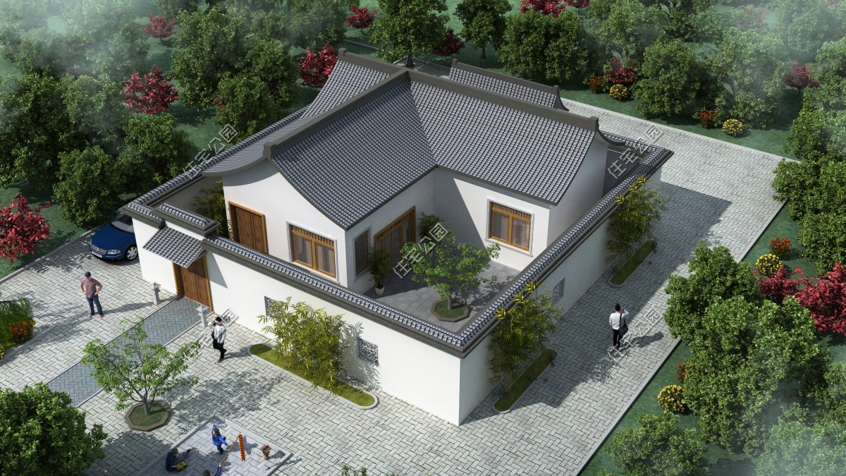 农村什么户型的房子最好,农村建房150平带露台最佳户型