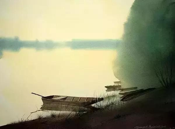 水彩大神之作,国外大师水彩值得一看