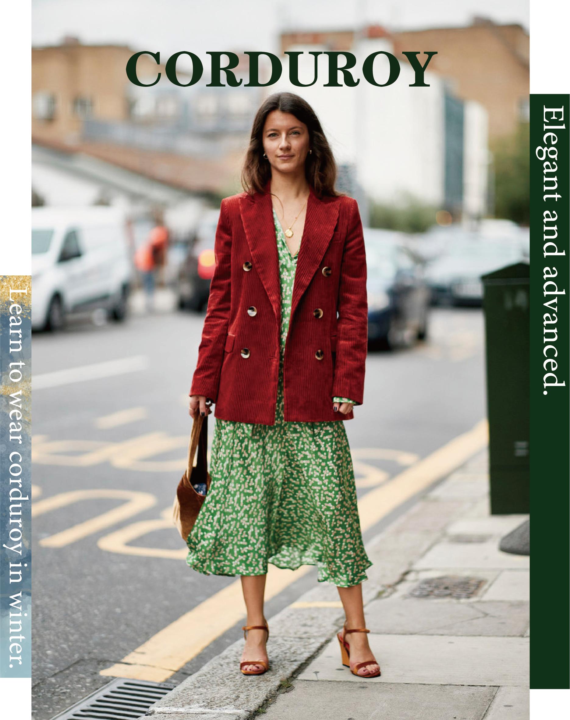 40到50岁灯芯绒外套,40岁女人怎样穿衣有气质