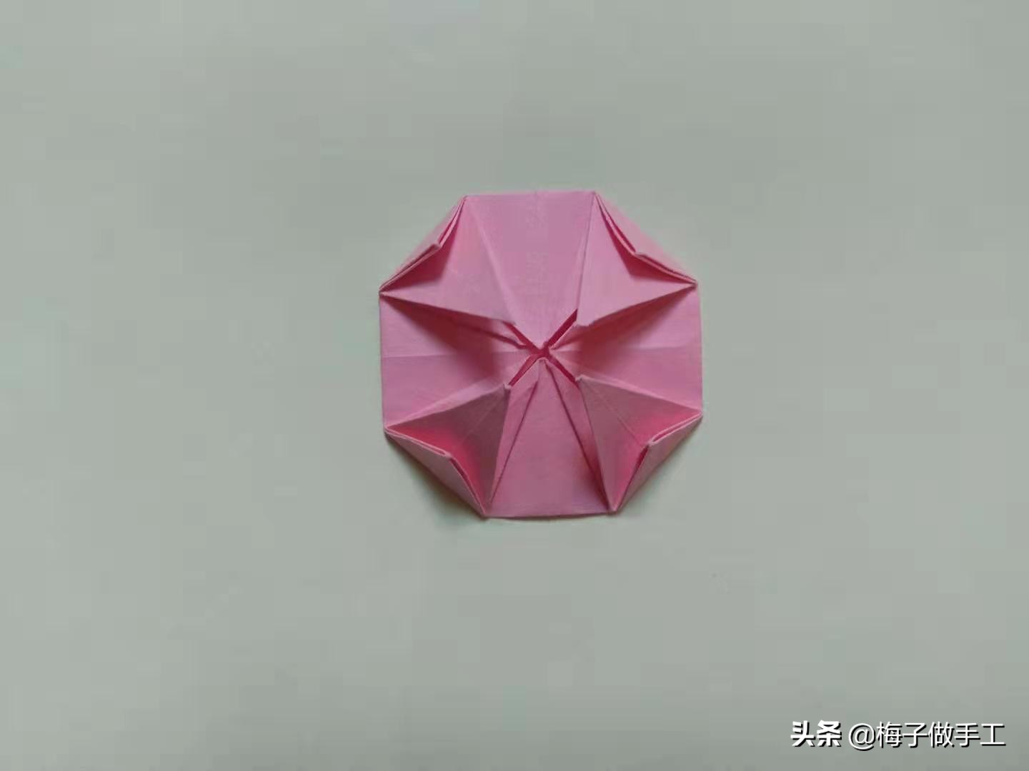 手工折小桌子怎么折,儿童折纸桌子折法大全