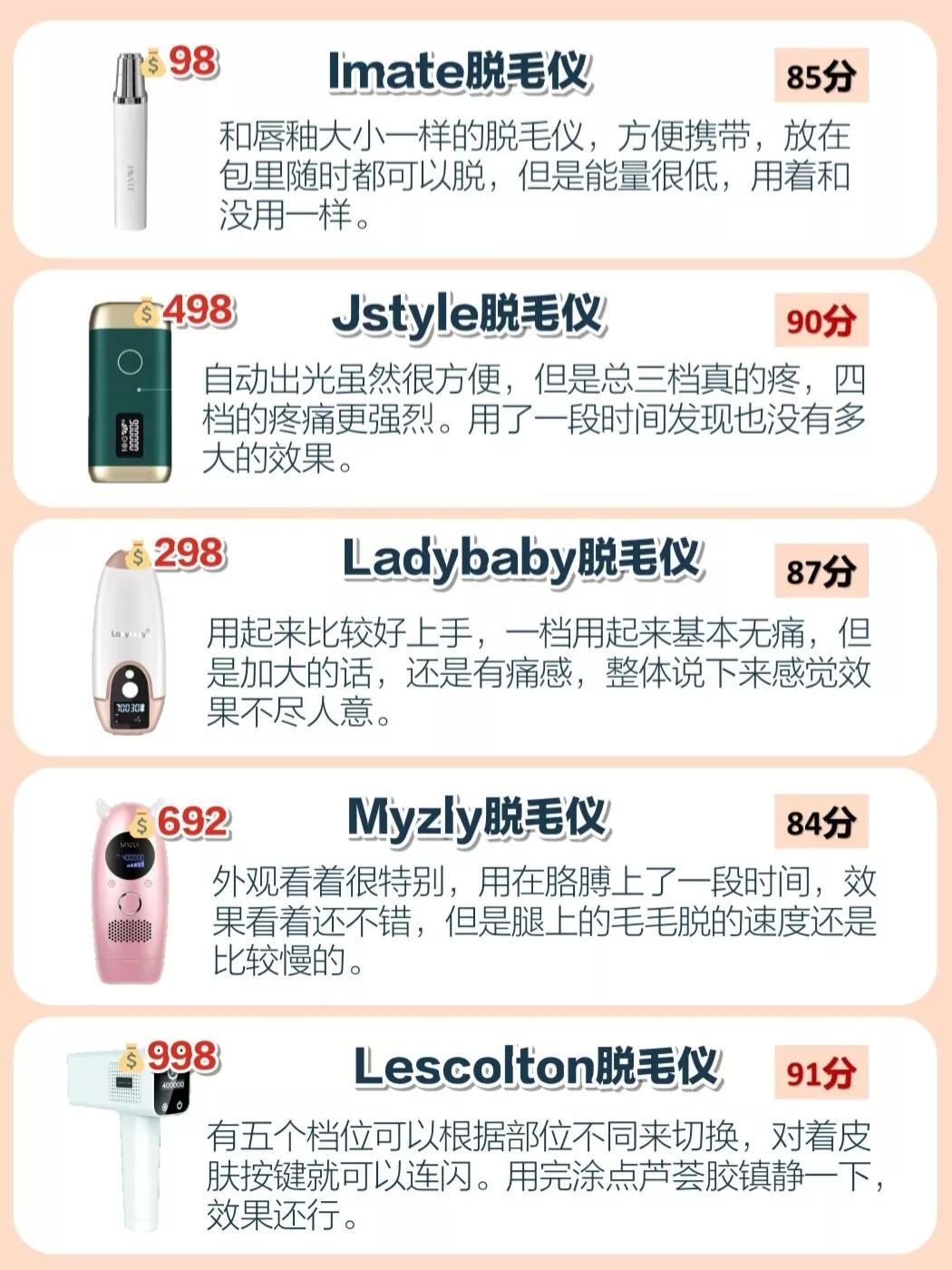 奥克斯脱毛仪和oes脱毛仪哪个好用,新款脱毛仪推荐排行榜第一名