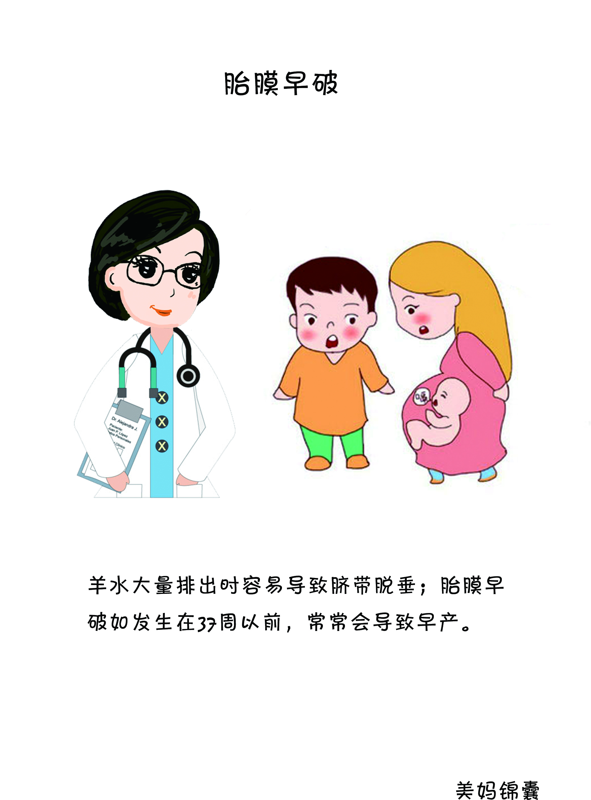 32周胎膜早破感染症状,胎膜早破有什么症状和表现