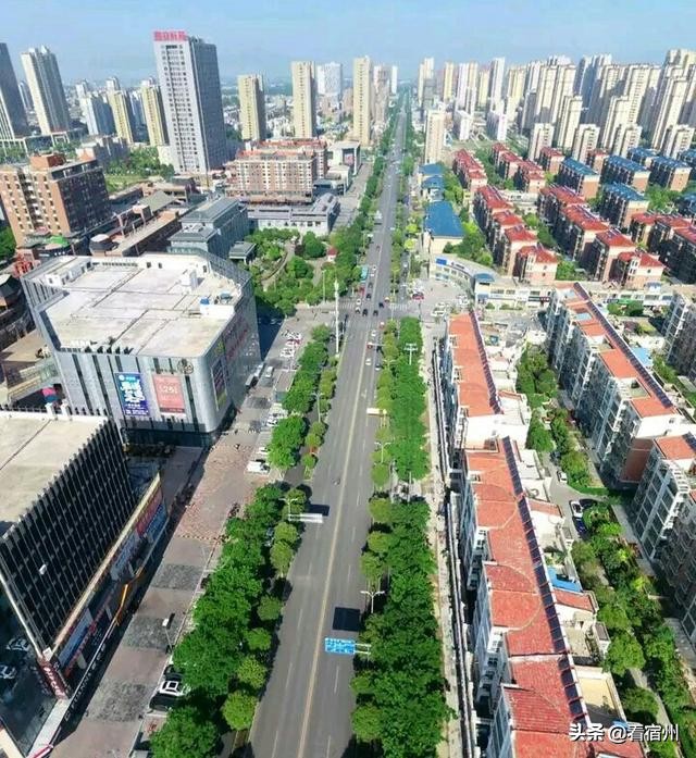 宿州城市最新发展,宿州城市全景图