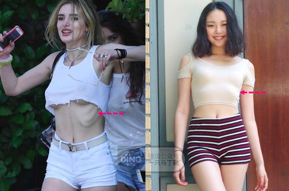 怎么不露肚子还能显好身材,h型身材肚子大怎么减