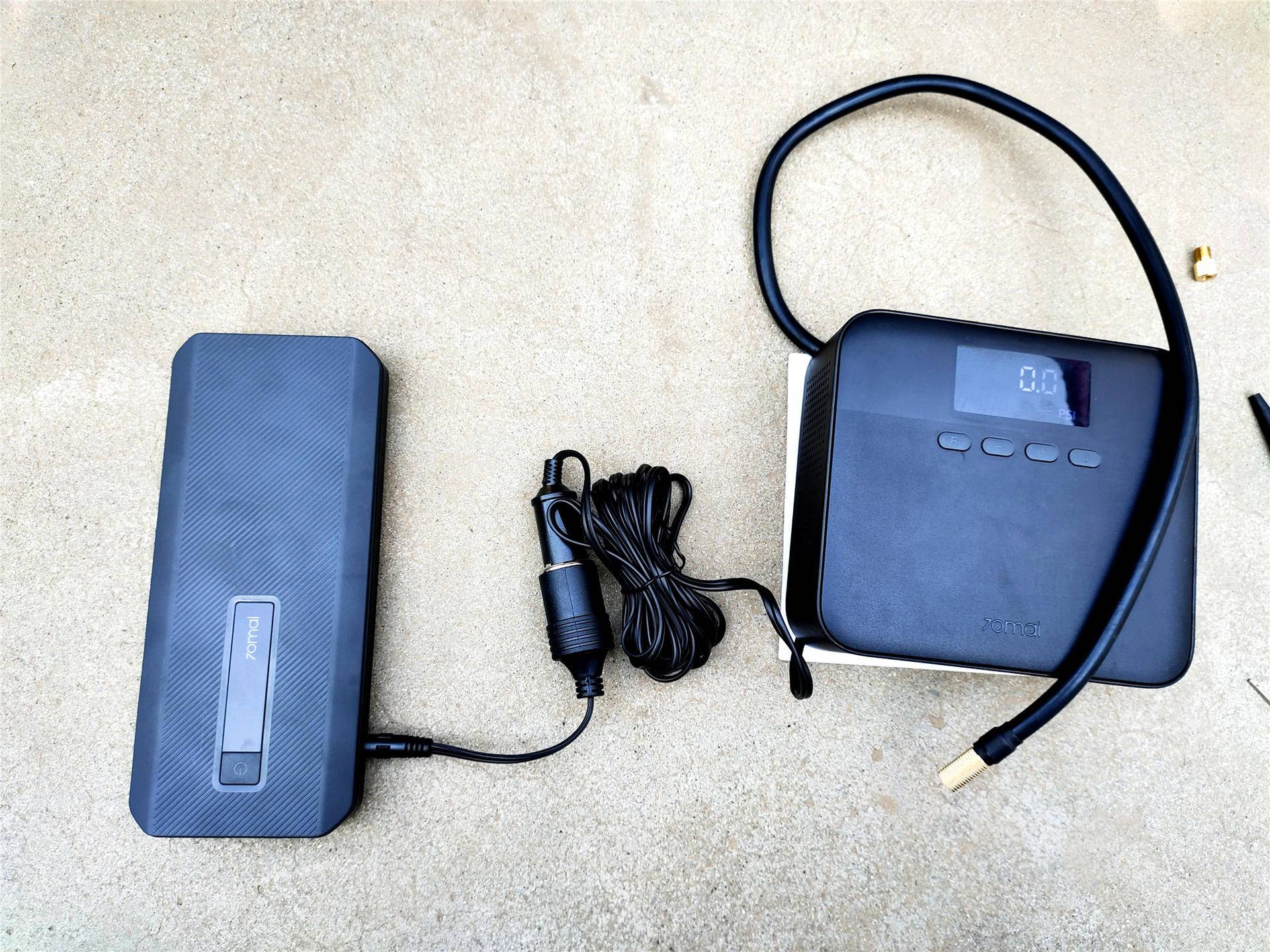 新手车载充气泵推荐,充气泵一键快速充气老司机必备