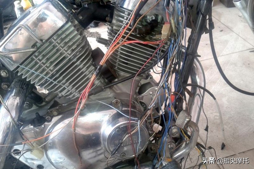 雅马哈天王xv250拆解视频,雅马哈天王xv2502020款