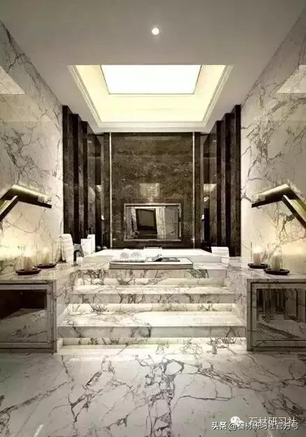 纯白色的天然石材,永不过时的天然石材