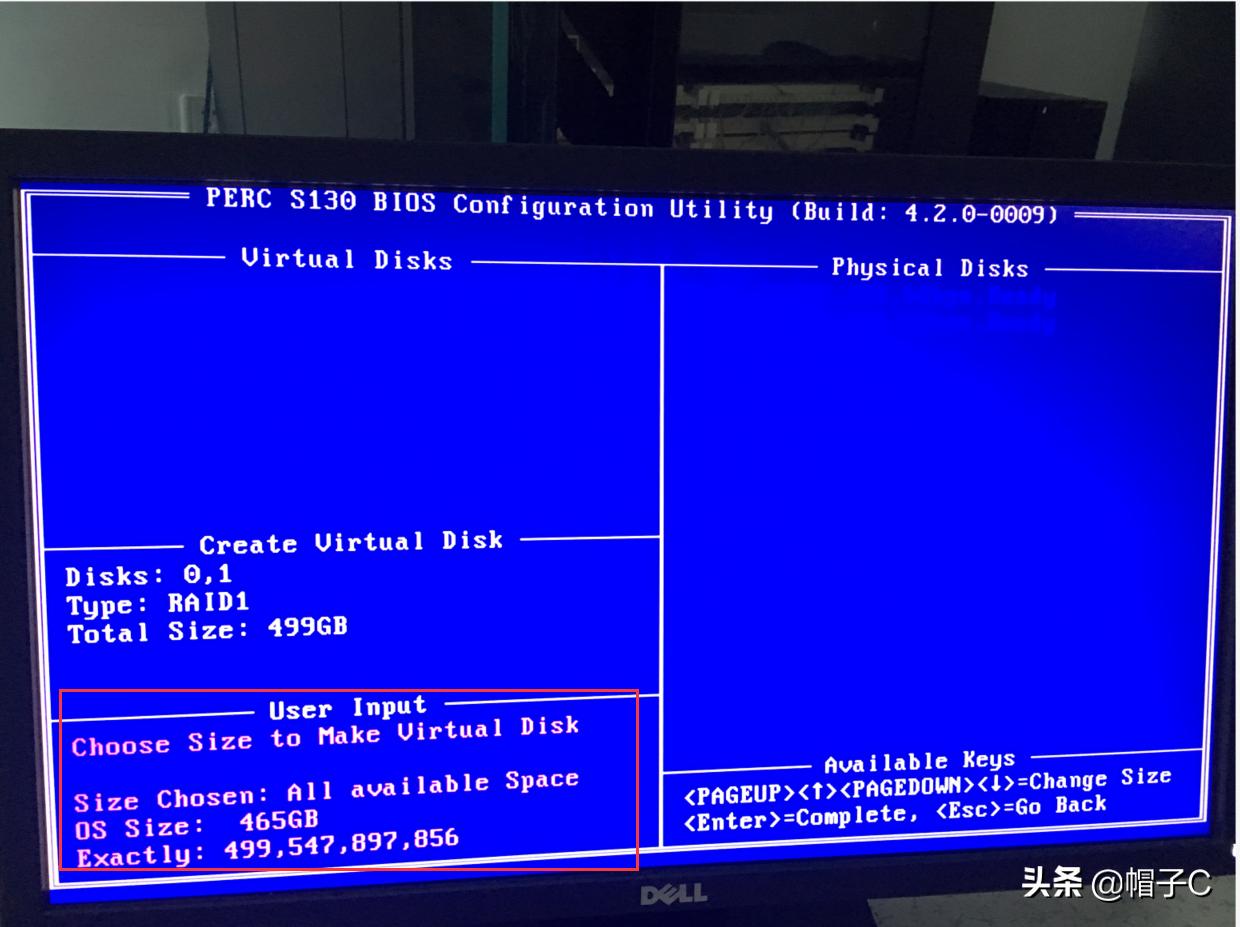 戴尔r430服务器配置raid,dellr340如何设置raid1