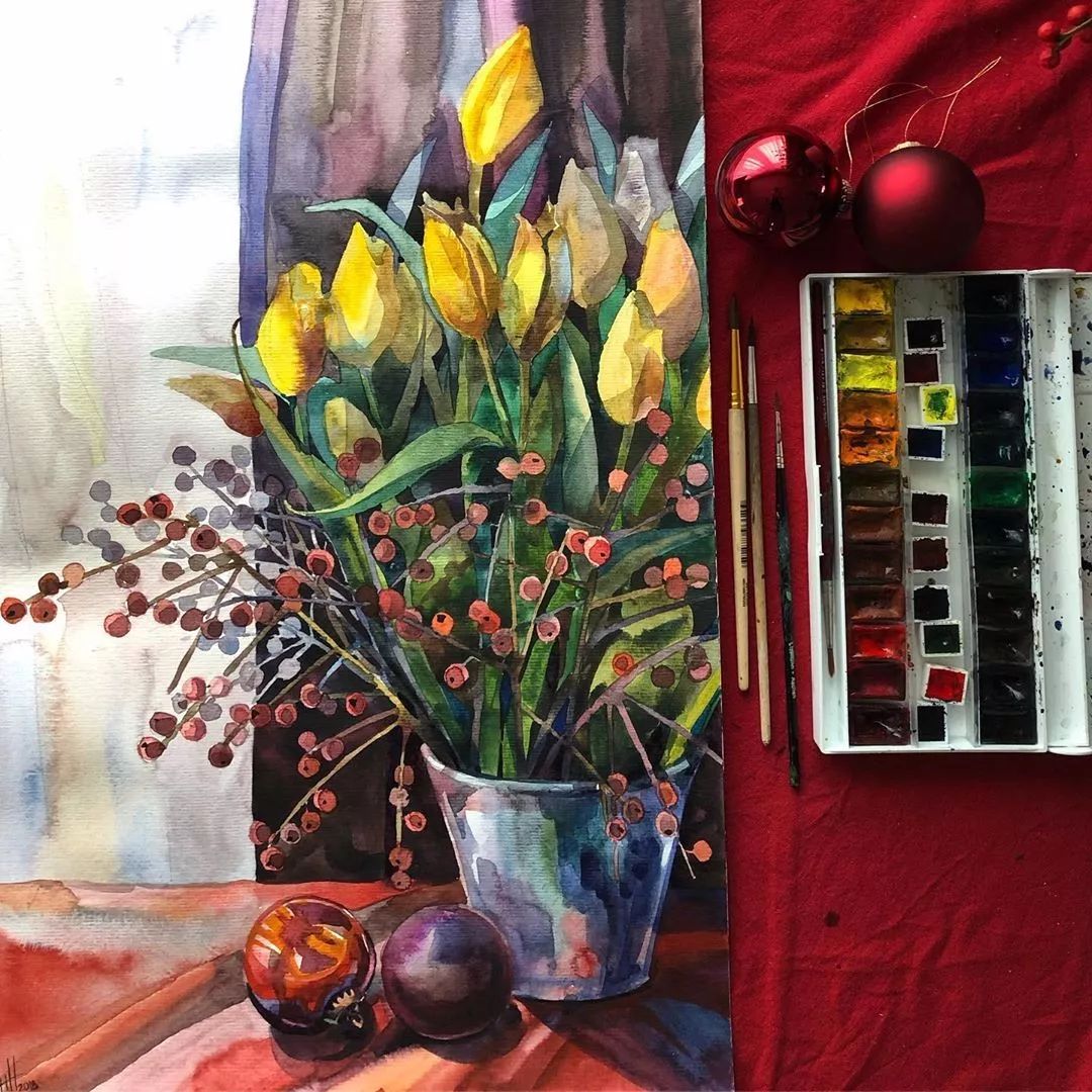 简单又有艺术感的油画怎么画,油画风景细节怎么画