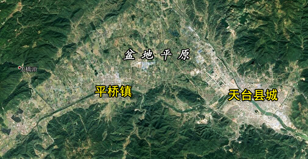 浙江台州天台县简介,台州天台县各乡镇地图