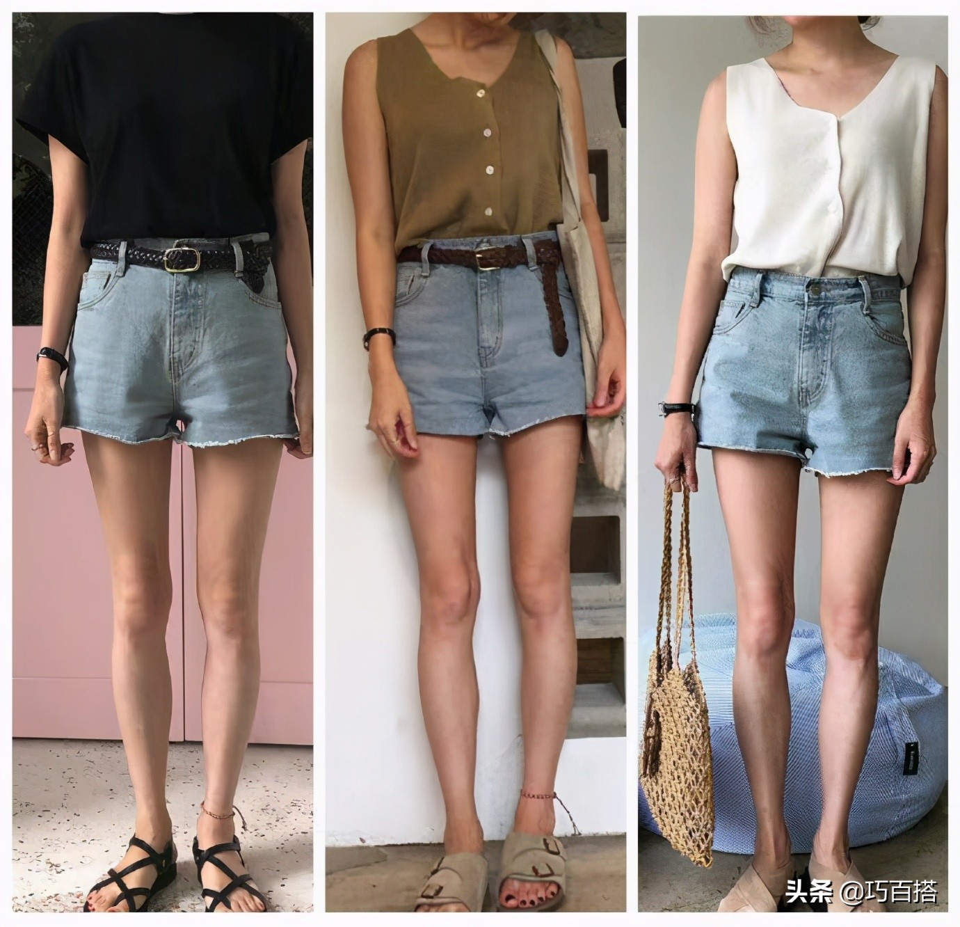 牛仔裤这几套搭配才是精髓,牛仔裤怎么搭配潮流女图片