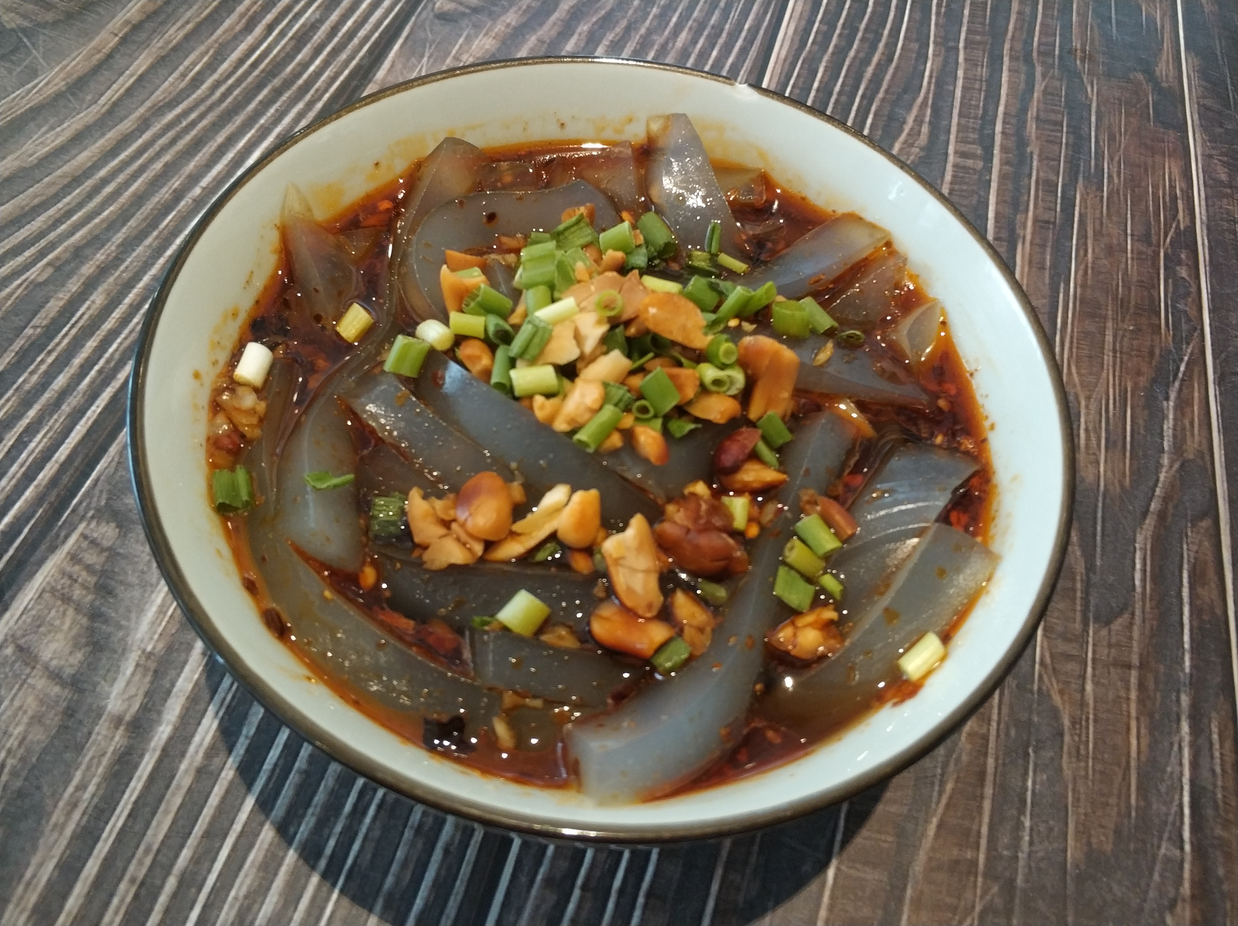 凉粉好吃全靠佐料,凉粉口感怎么样