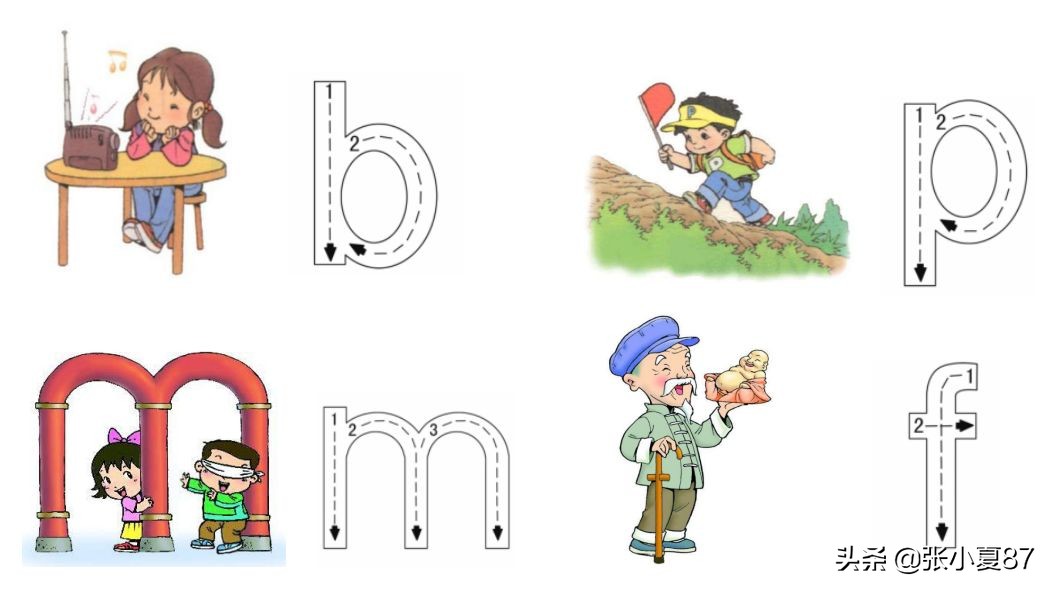 学拼音声母和韵母整体认读,幼小衔接拼音声母和韵母拼读技巧