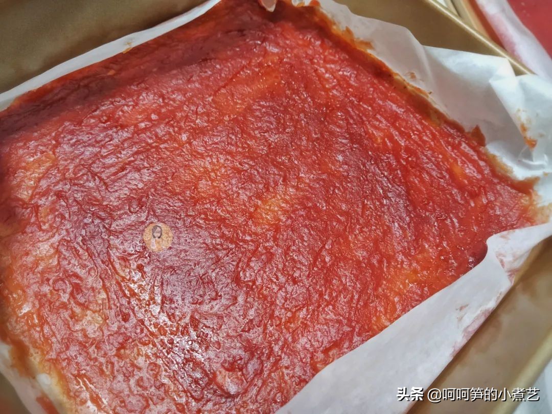 酸甜开胃的果丹皮快点学起来,吃卷果丹皮童年小零食