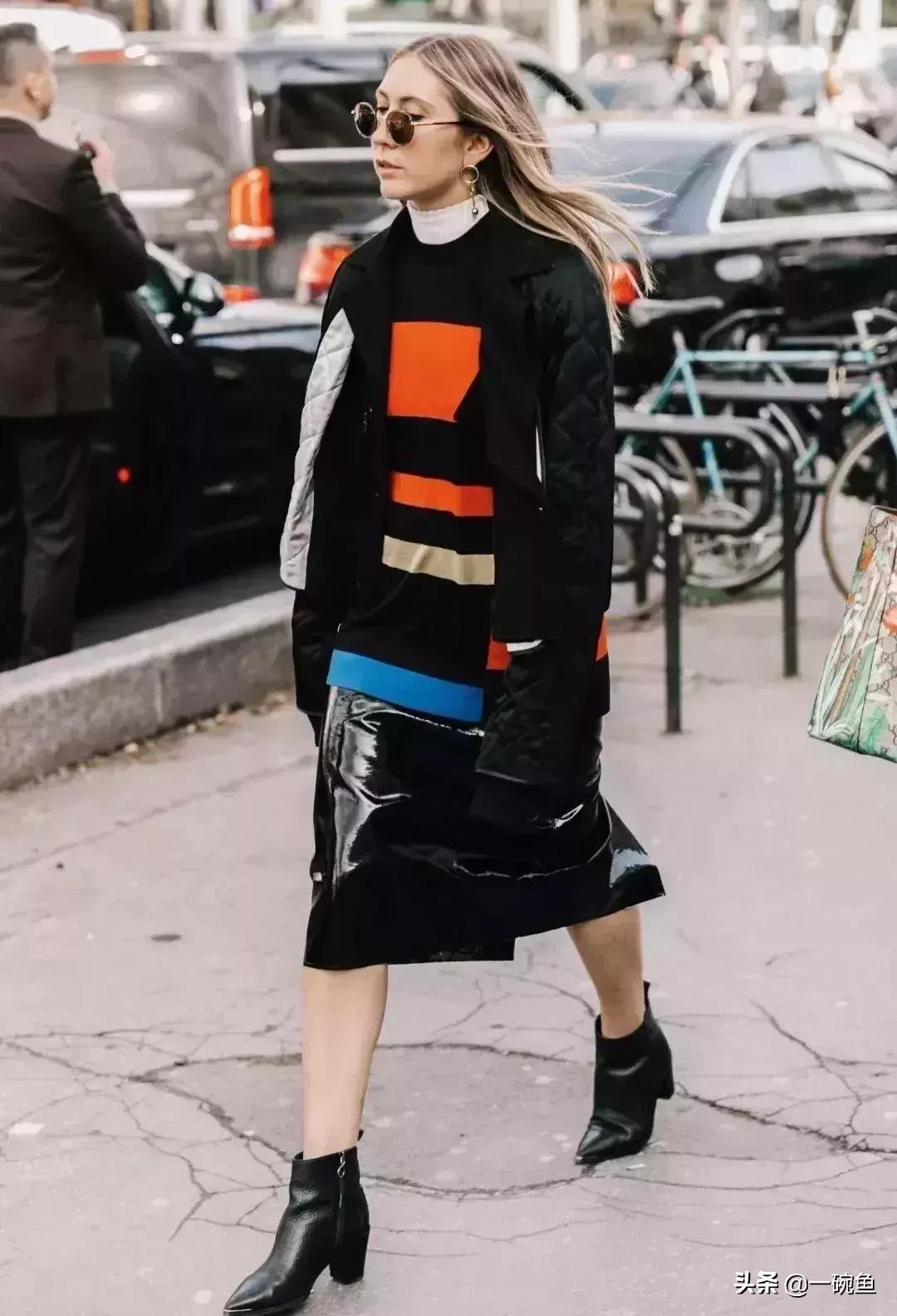 高领卫衣穿搭,高领潮服卫衣