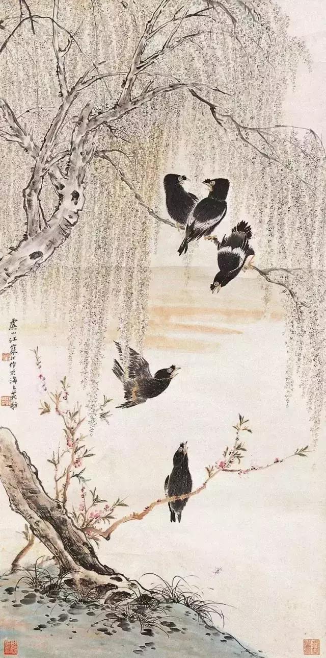 分享几组简单实用的写意花鸟画法,国画教程花鸟基本画法值得珍藏