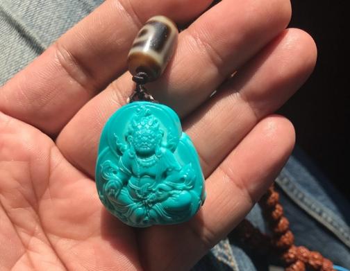 如何盘玩绿松石,绿松石手串盘玩