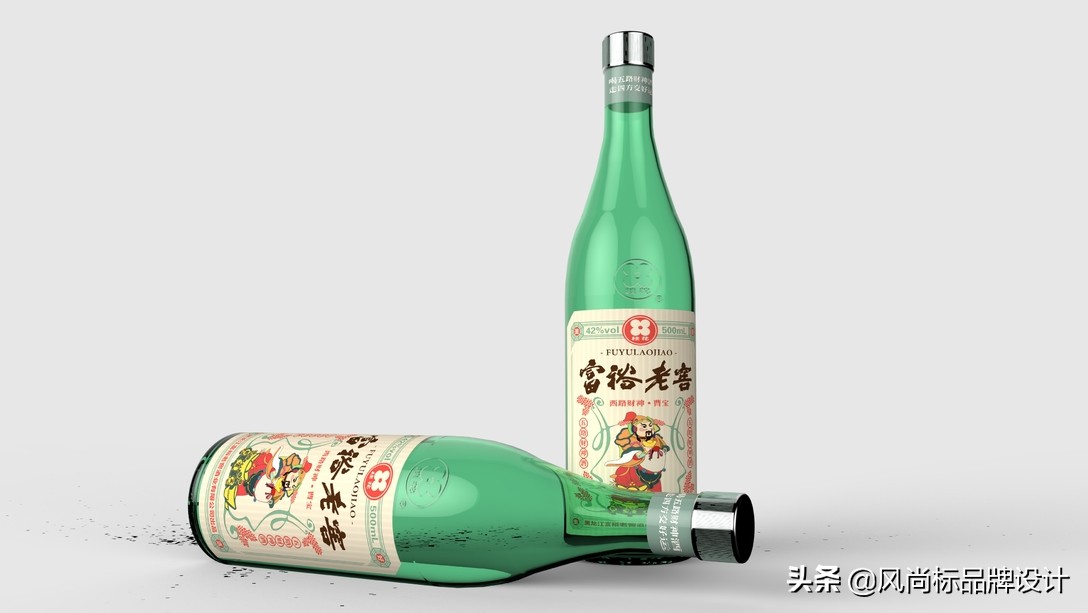 五路财神布置图片,茅台福喜天下五路财神套装酒