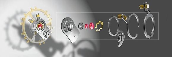 各类腕表机芯避震器,机芯怎么识别